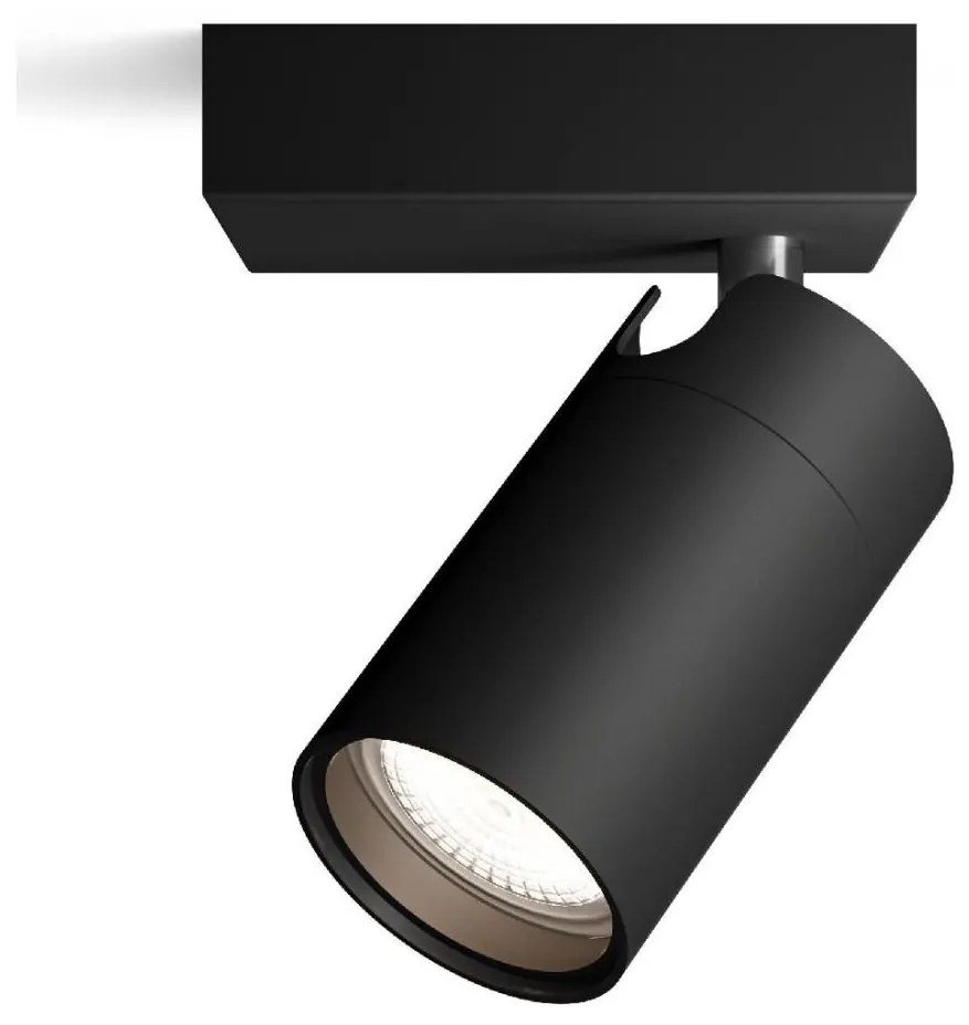 Philips - Fürdőszobai spotlámpa IDRIS 1xGU10/5W/230V IP44 fekete 8720169298972