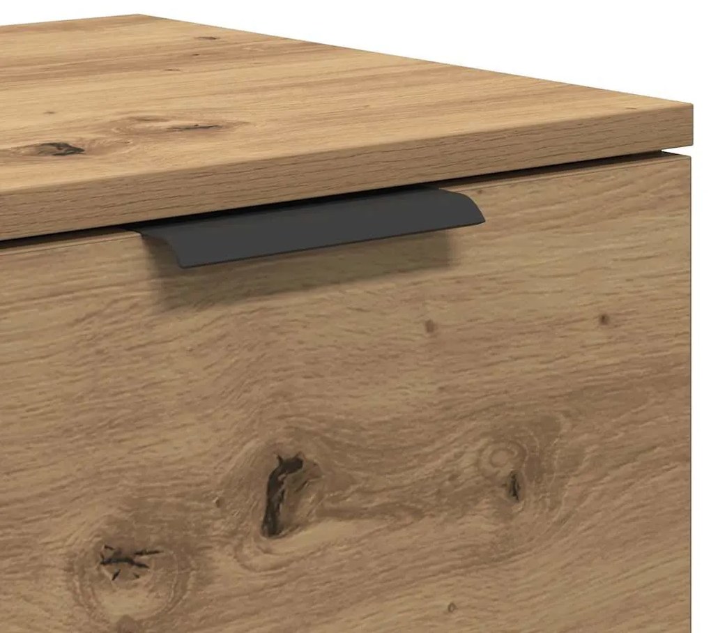 TV szekrény Artisan tölgy 102x35x36,5 cm Műanyag fa
