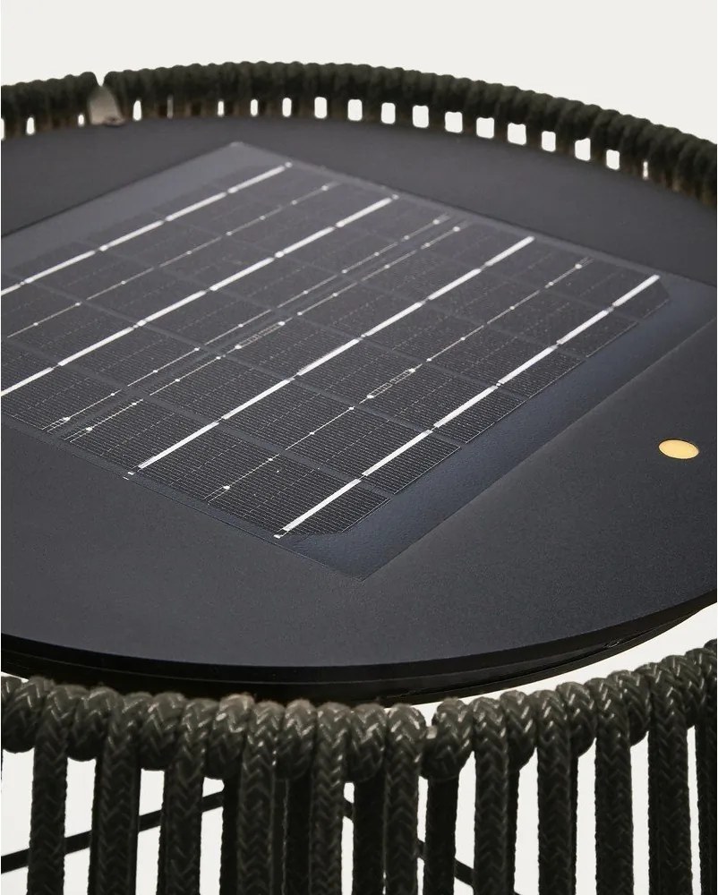 Napelemes LED asztali-hordozható kültéri lámpa ø 33 cm Aldet – Kave Home