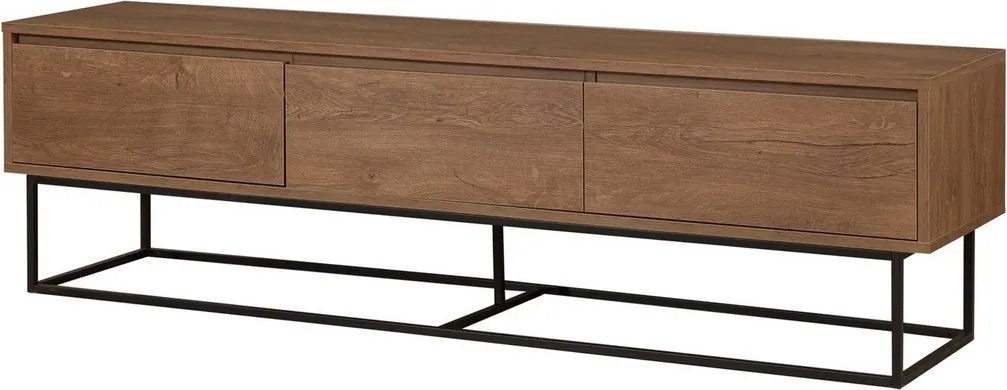 Milo Walnut and Black II TV-asztal, L