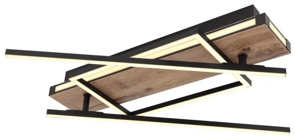 Globo 67299D3 - LED mennyezeti lámpatest COLLI LED/40W/230V bézs/fekete