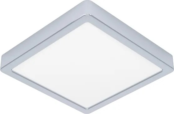 Eglo 901766 - FUEVA LED fürdőszobai mennyezeti lámpatest LED/10,5W/230V 22x22 cm IP44 króm