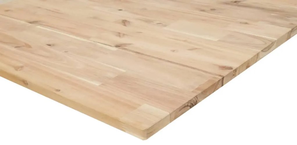 2 db kezeletlen tömör akácfa függőpolc 100 x 40 x 2 cm