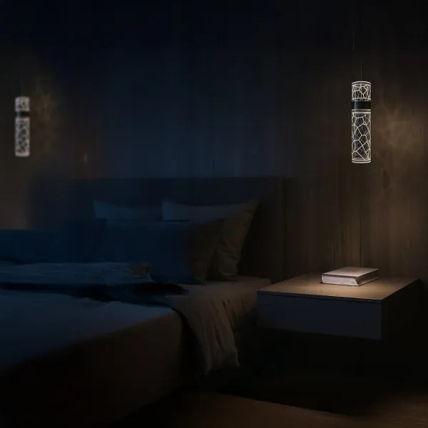 LAGOS csillár kábelen LED/8W/230V arany