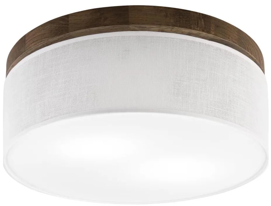 Brilagi Brilagi - LED mennyezeti lámpa BELLADONNA 2xE27/15W/230V, 40 cm, fehér/dió BG1366