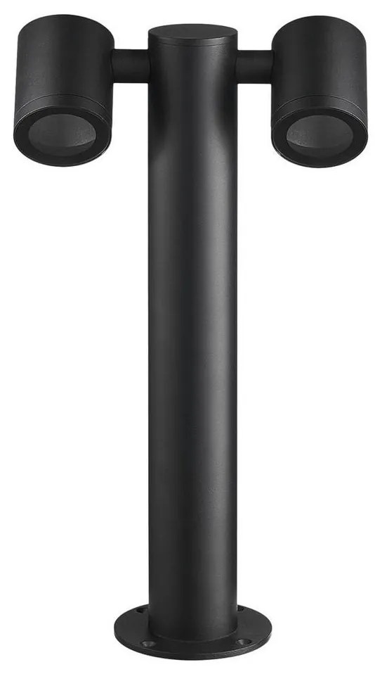 Kültéri lámpa KETTO 2xGU10/60W/230V IP44 fekete