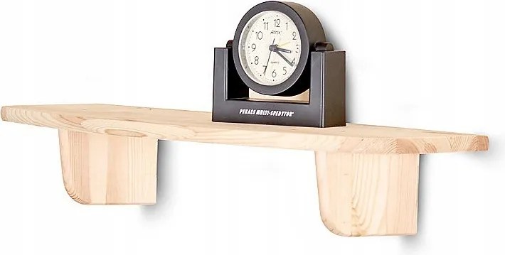 Fa Fali Polc Dekoratív Könyvjátékok Konyha Nappali 60x18