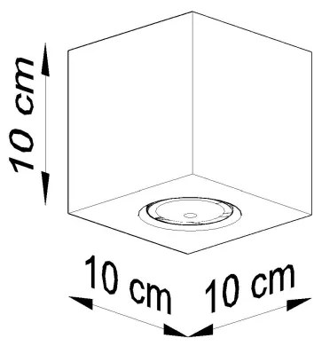 Brilagi -  LED Spotlámpa MURO 1xGU10/7W/230V beton