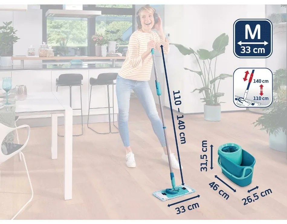 Leifheit Set Clean Twist M Ergo felmosó szett 52120