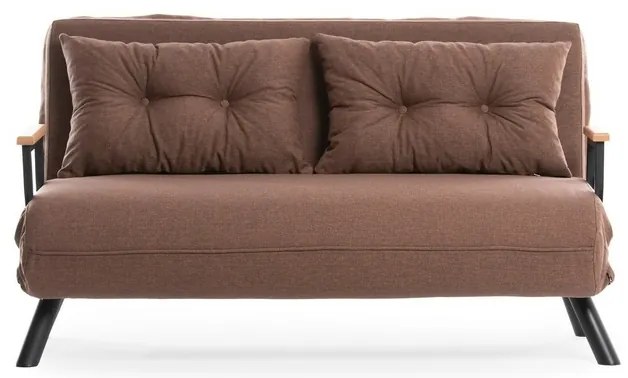 Sando 2 Light Brown kinyitható kanapé