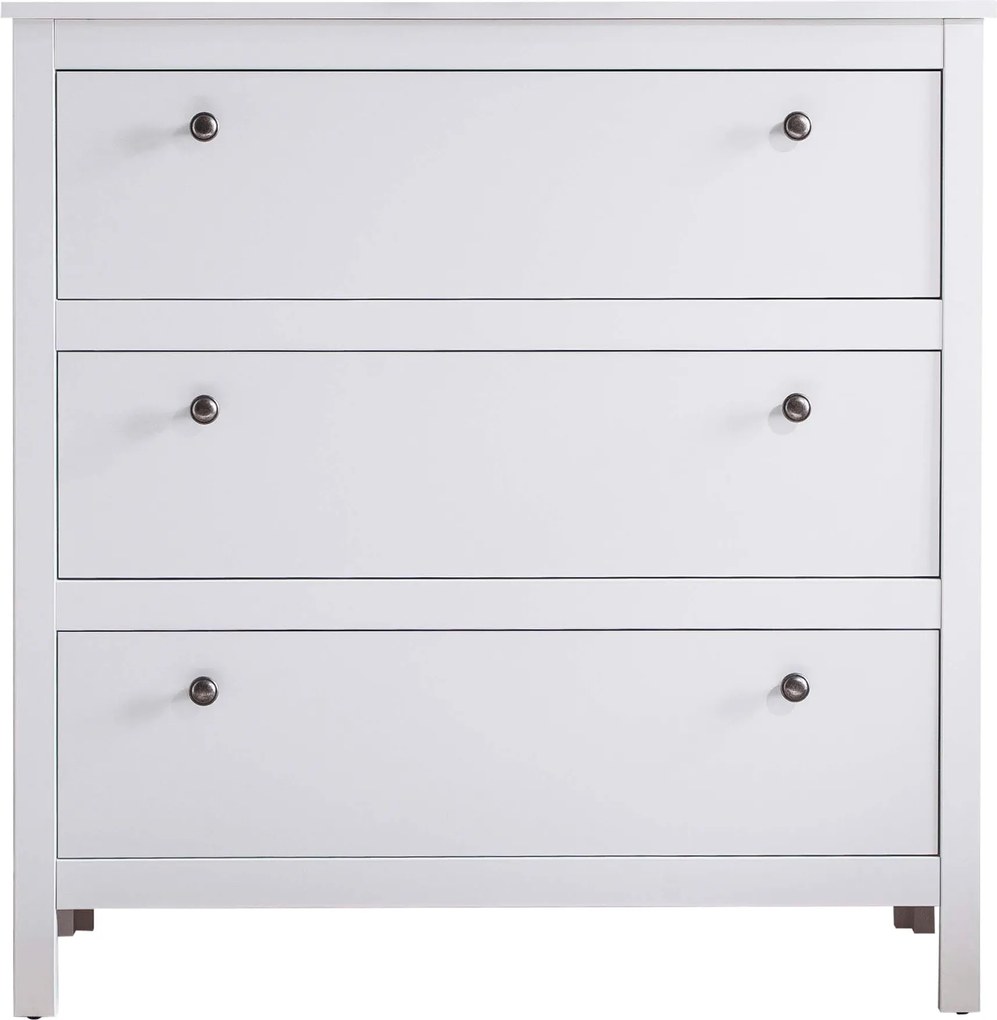 Komód 3S, fehér, OLJE