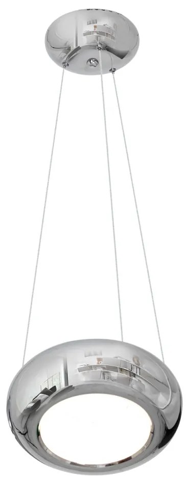 MILAGRO ML328 MERCURIO Modern Led Függesztett Lámpa Króm LED IP20