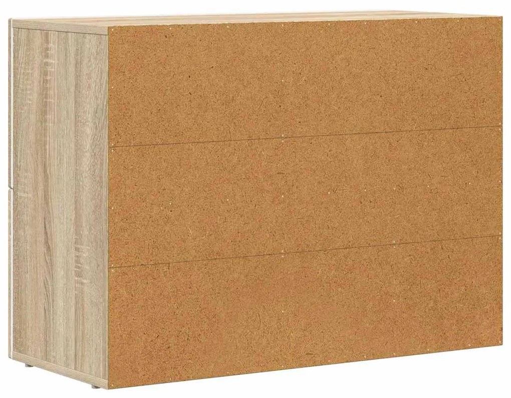 Széf Sonoma tölgy 80,5 x 35 x 59 cm Faanyag