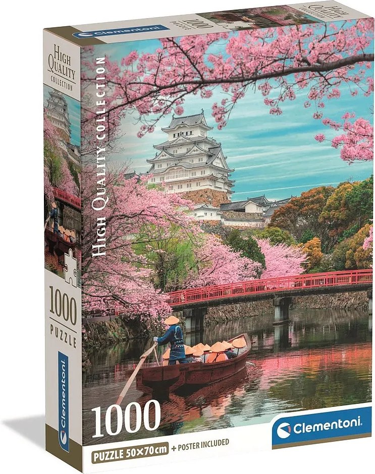 Japán Himeji 1000 db-os puzzle Clementoni