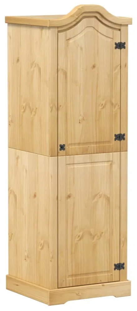 vidaXL Corona tömör fenyőfa ruhásszekrény 55 x 52 x 170 cm