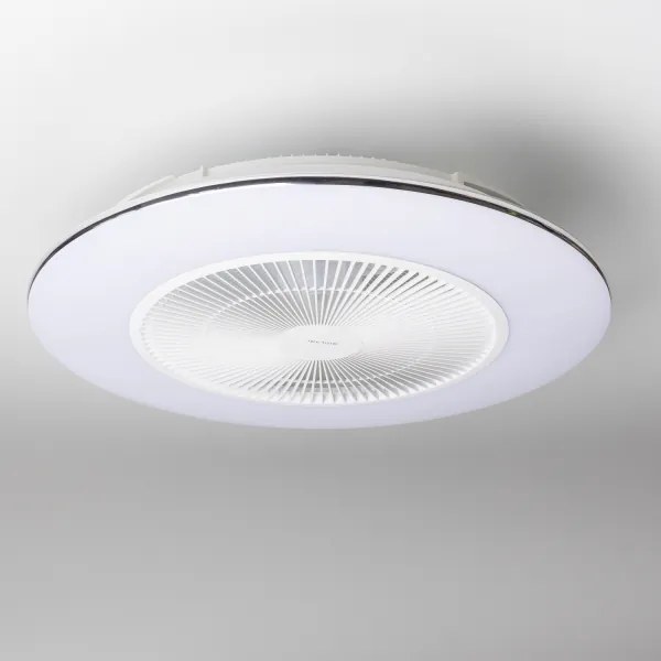 Brilagi - AURA LED/38W/230V fehér dimmelhető lámpa ventilátorral + DO