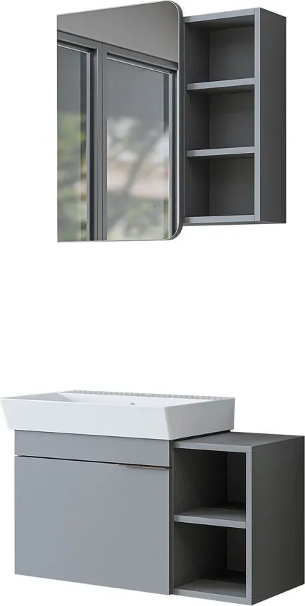 Mosdószekrény, 82 cm – TR283VLN1241