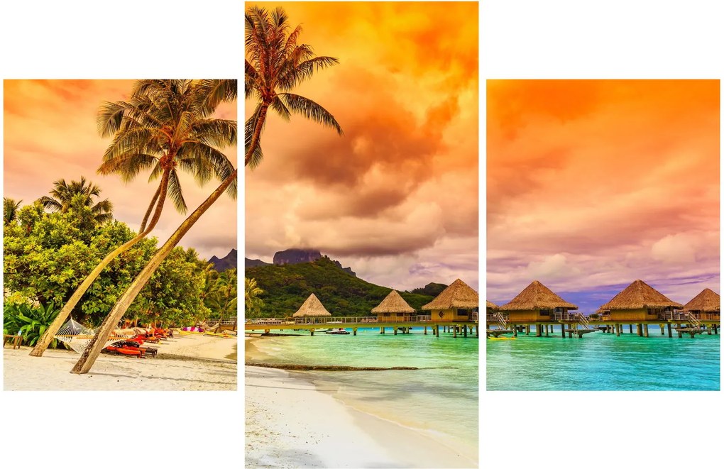 Kép - Bora Bora szigete (90x60 cm)