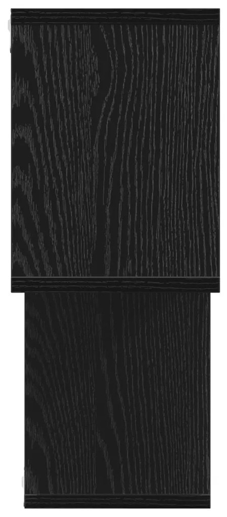 Falipolc Fekete tölgy 100x20x53 cm Mérnöki Fa