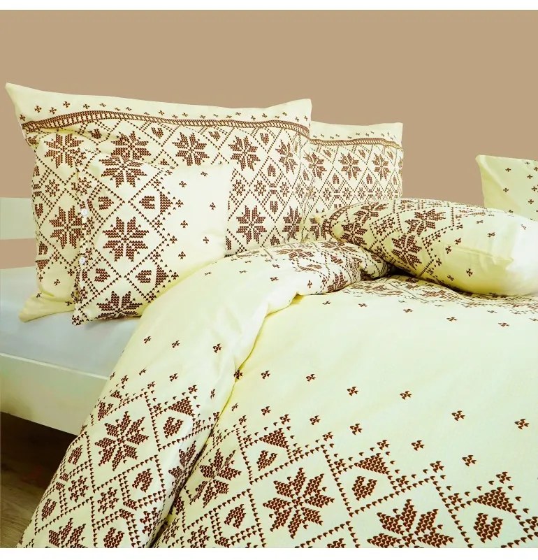EMI Etno ágyneműhuzat, A standard egyszemélyes ágy szett tartalma: 1x 140x200 + 1x 70x90