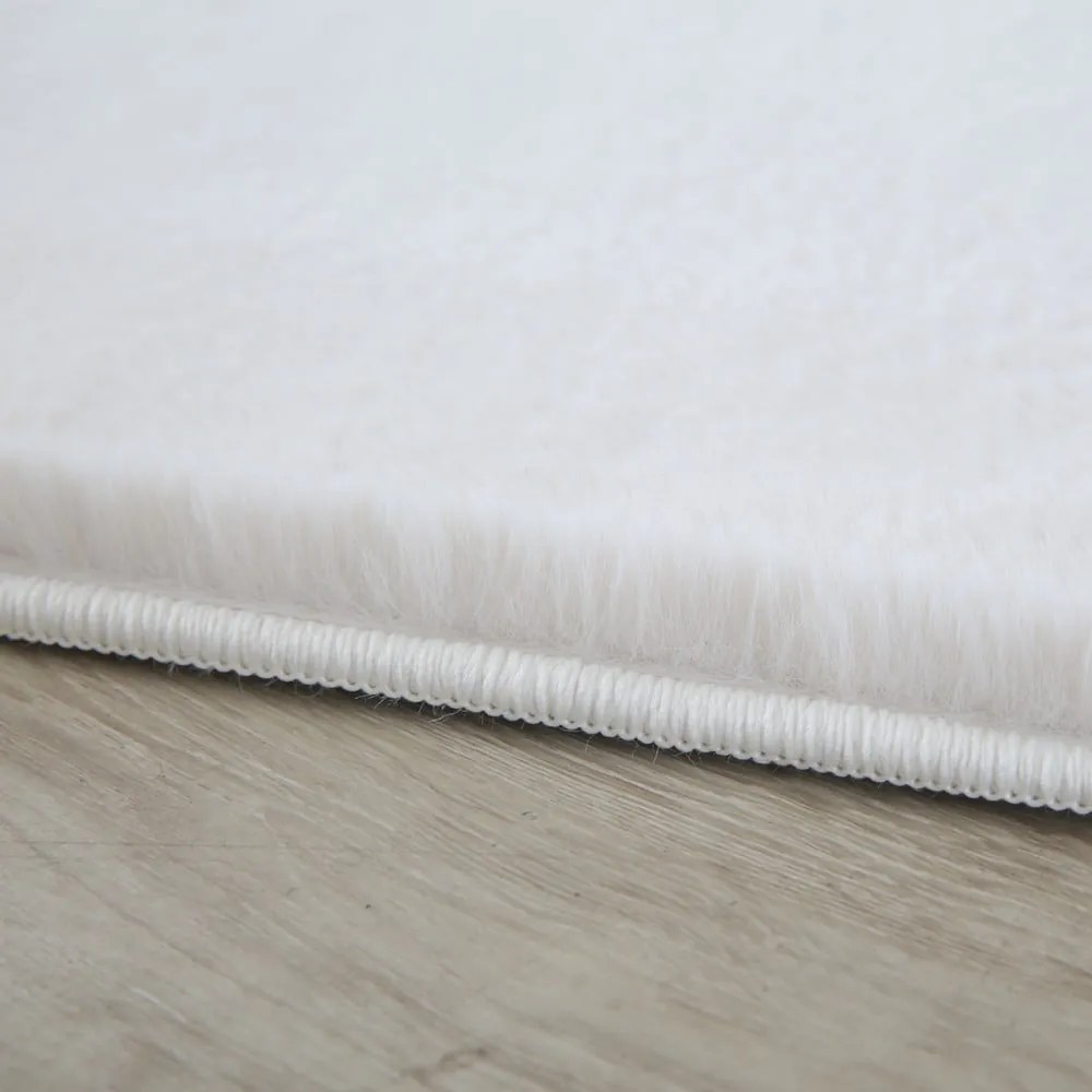 Krémszínű mosható szőnyeg 140x200 cm Pouffy – Ayyildiz Carpets