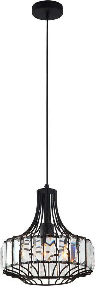 Italux SAWIN MDM-2725_1A BK Függőlámpa 1x40W/E27 IP20