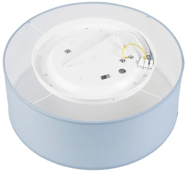 Mennyezeti lámpa SIRJA PASTEL DOUBLE 2xE27/15W/230V átm. 35 cm kék