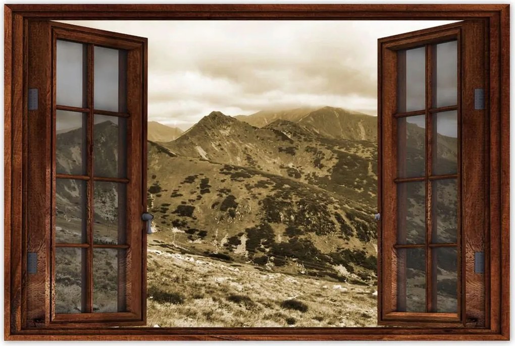 Poszterek 60x40 Tátra Lengyel hegyek Kilátás