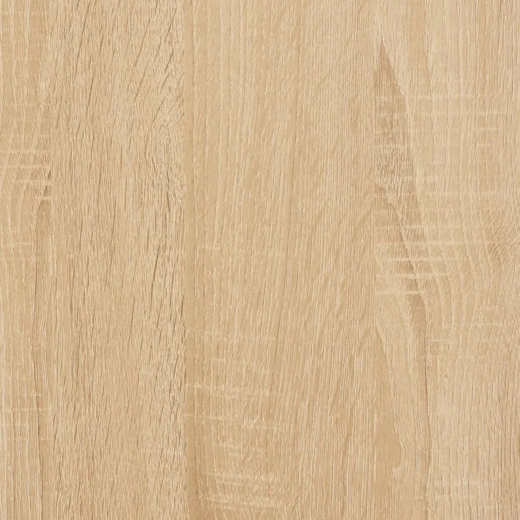 sonoma tölgy szerelt fa magasszekrény 60x35,5x103,5 cm