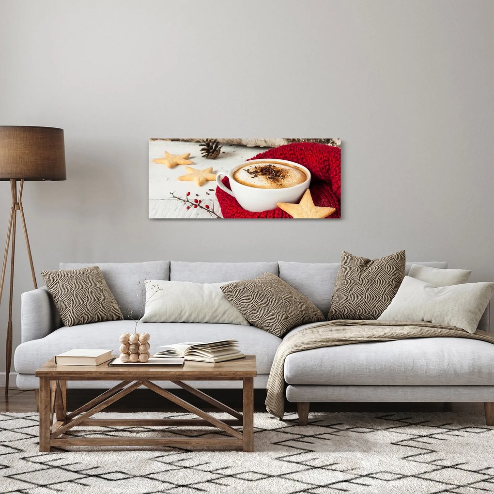 Kép - Cappuccino (120x50 cm)