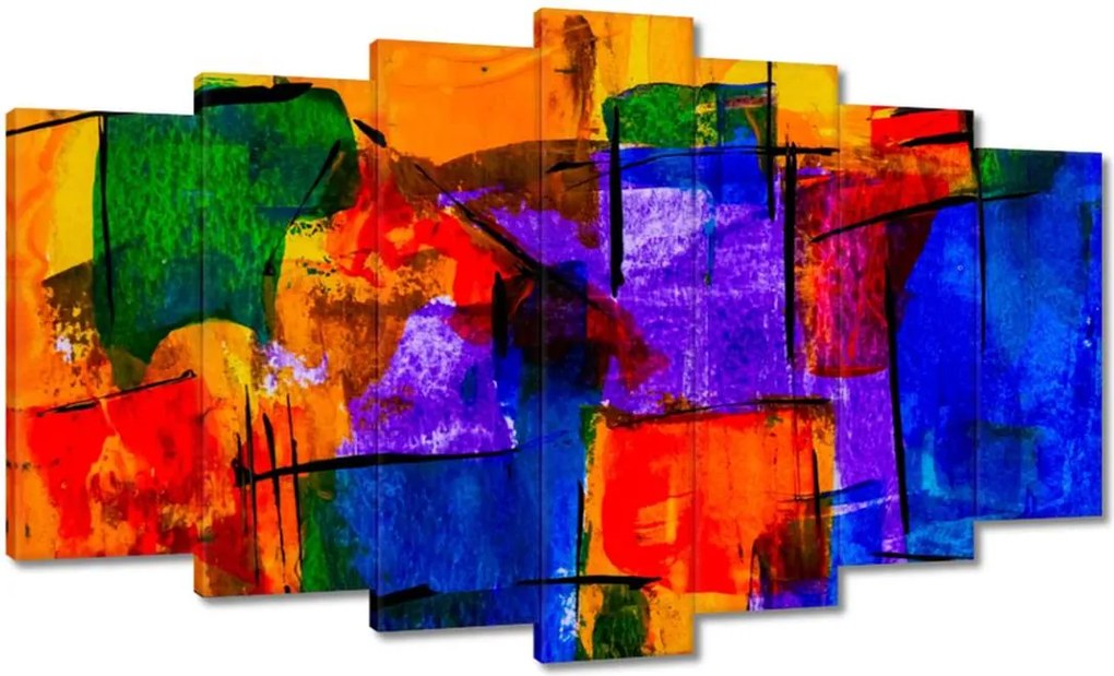 Festmények 140x80 Absztrakt Hálózat