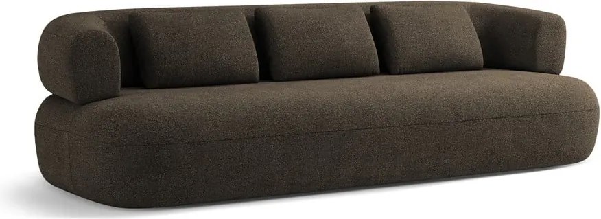 Barna buklé kanapé 226 cm Jenny – Micadoni Home