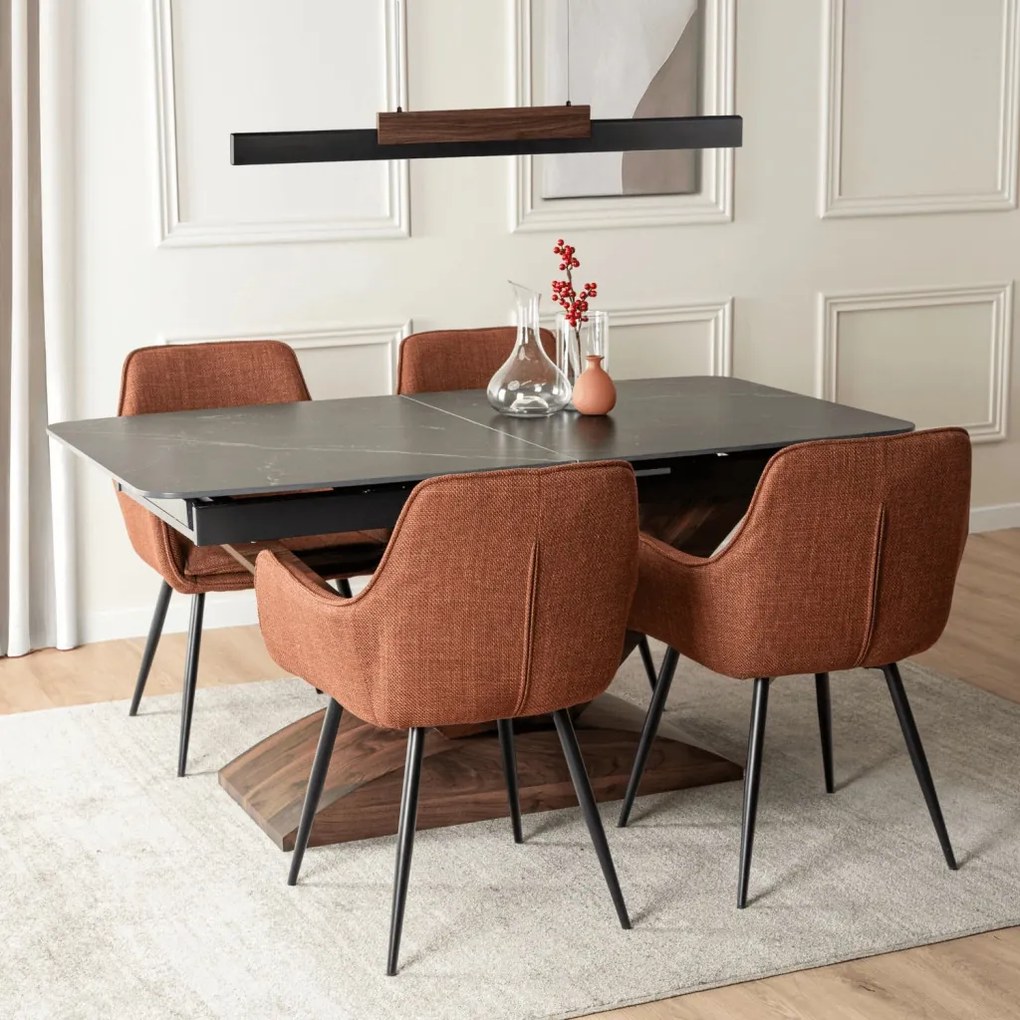 Szék vörösesbarna színben – EDRICK