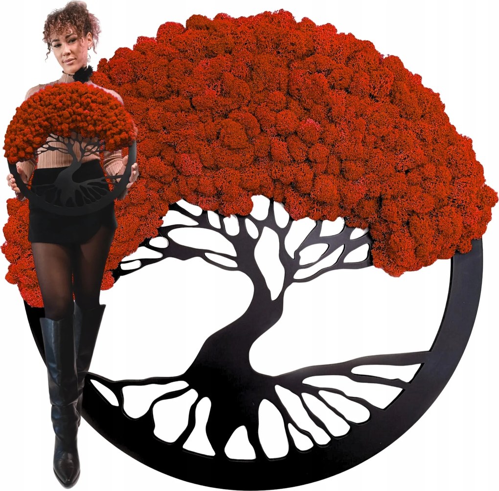 Az Élet Fája rénszarvas moha kép Boldogság fa bonsai 50cm