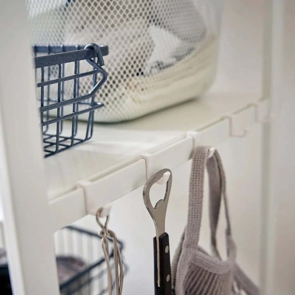 Matt fehér acél polcos állvány 60x90x46,5 cm Tower – YAMAZAKI