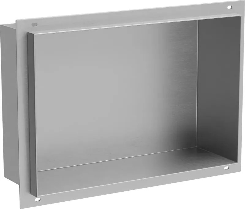 Mexen X-Wall-NR falcos polc perem nélkül 30 x 20 cm, inox - 1911302010
