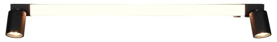 Matt fekete LED fali lámpa Enrico – Trio