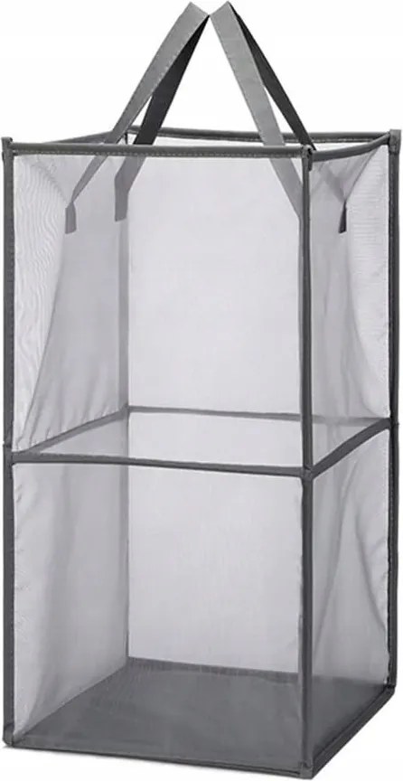 Összecsukható szennyestartó kosár fogantyúkkal Vemus hordozható