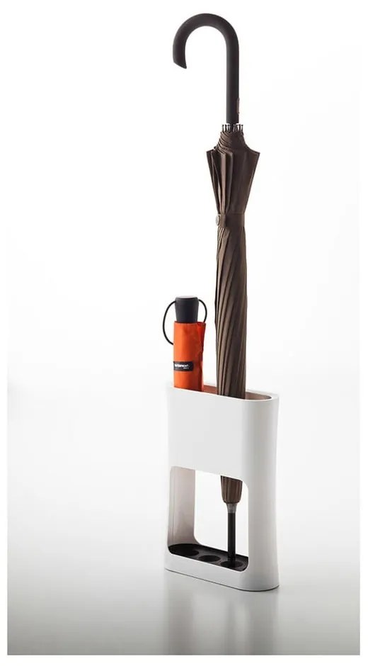 Oval fehér esernyőtartó - YAMAZAKI