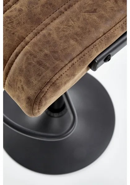 Bárszék 109x46 cm fekete/barna