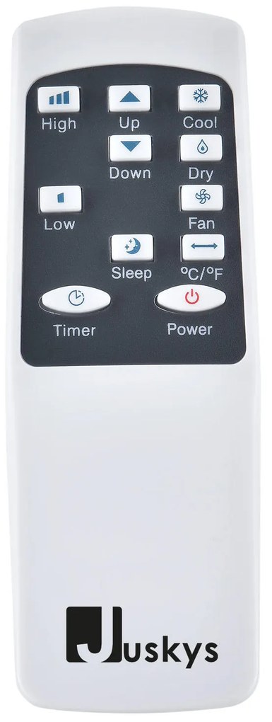 Hordozható klímaberendezés, fehér