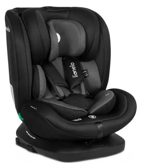 Lionelo BASTIAAN i-Size autósülés 40-150 cm fekete/szürke