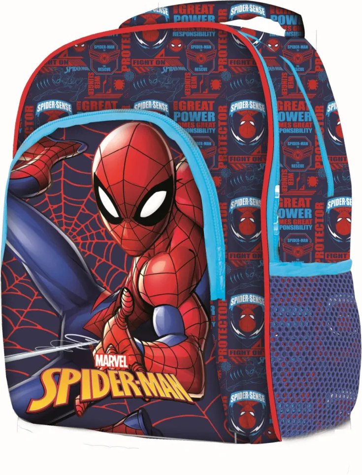Pókember Great Power iskolatáska, táska 42 cm