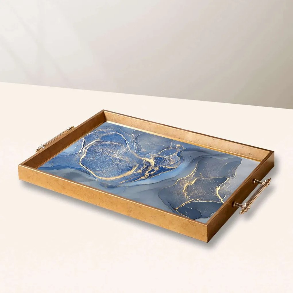 Üveg tálca, 38×24 cm – TPEA10039