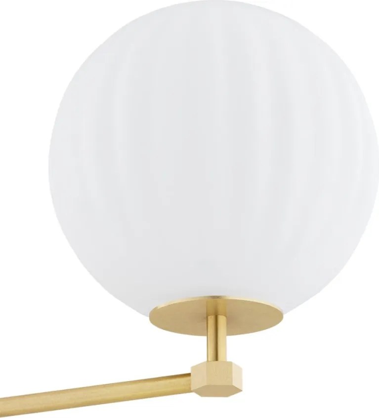 ARGON 6307 PALOMA Glamour Csillár Opál szőnyeg, Csiszolt sárgaréz E14 IP20