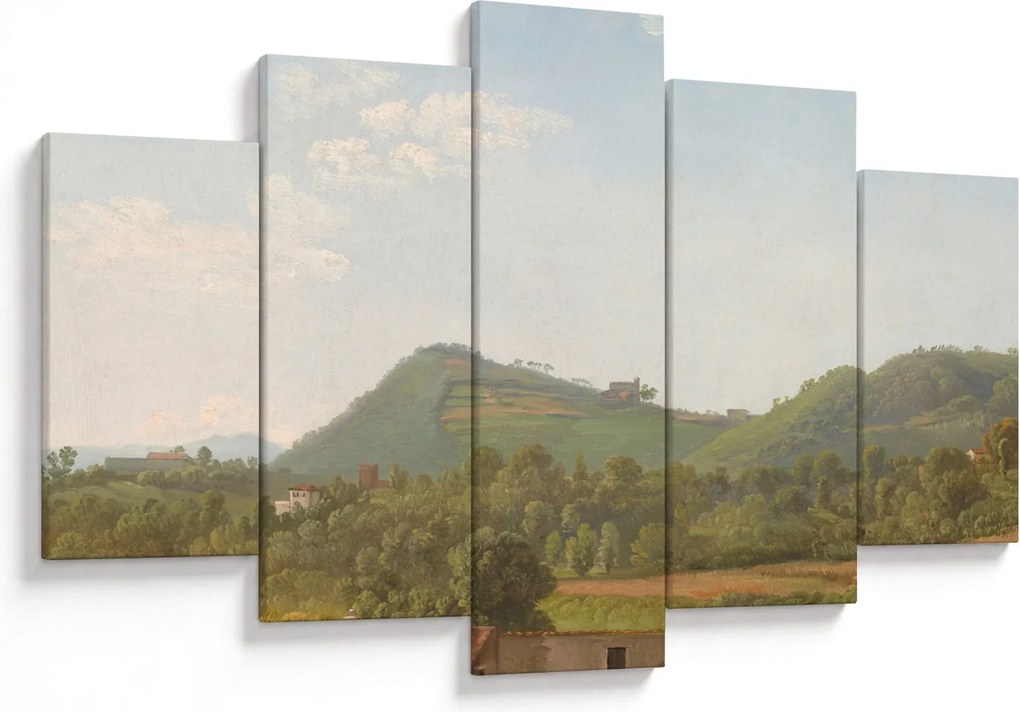 Kép - Simon Denis, View Near Naples, reprodukciók (150x105 cm)