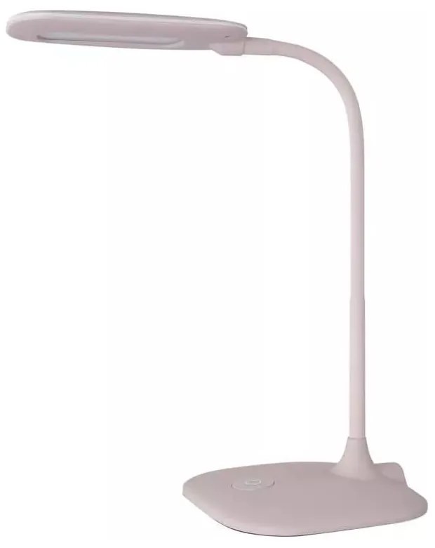 Világos rózsaszín LED szabályozható asztali lámpa (magasság 55 cm) Stella – EMOS