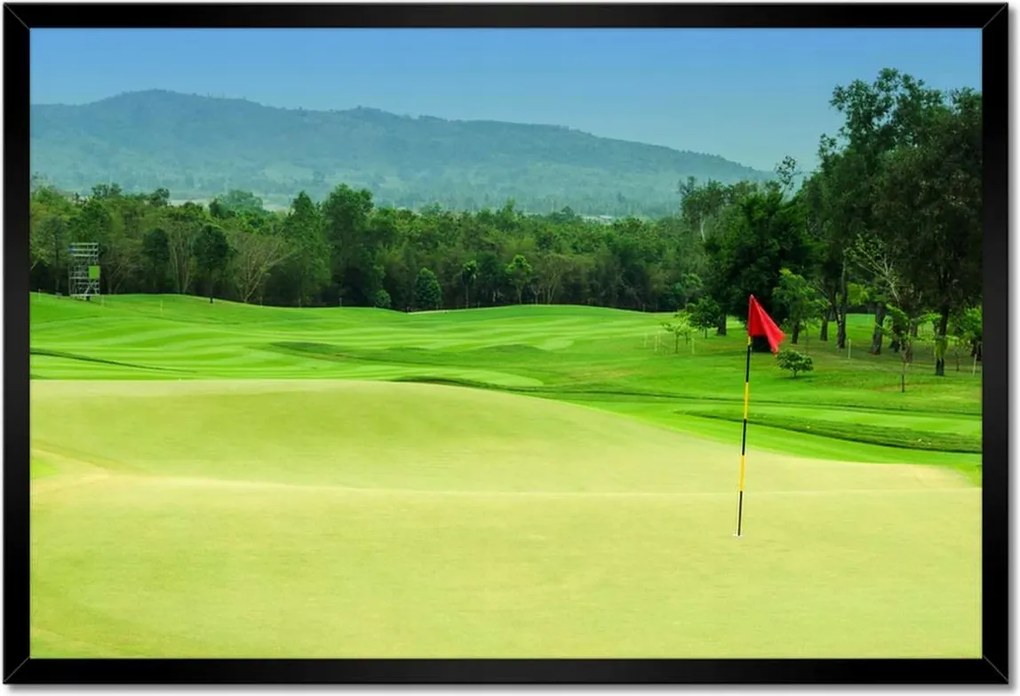 Poszterek keretben 60x40 Golfpálya
