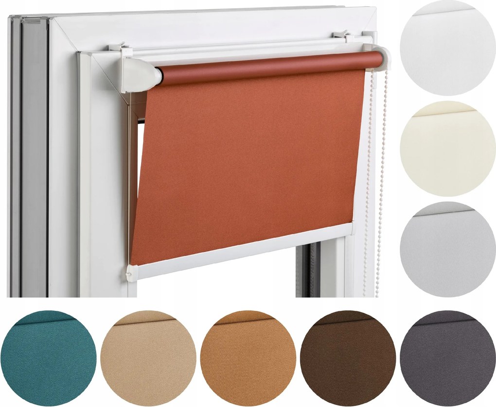 Beltéri Félsötétítő Roló 50% 76x220-ES Méretben