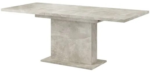 Bővíthető étkezőasztal STRAP, beton szürke